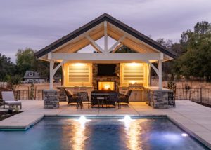 pool and covered patio