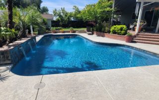 remodel pool and fountain