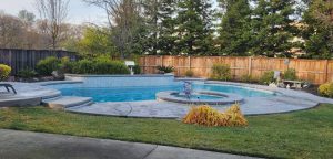 after pool remodel