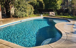 finished swimming pool remodel