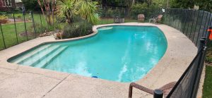 older pool needed a remodel